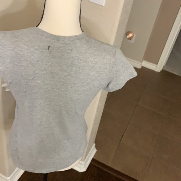 Laugh Out Loud Always Gray Santa cat in pocket t-shirt - Picture 8 of 14